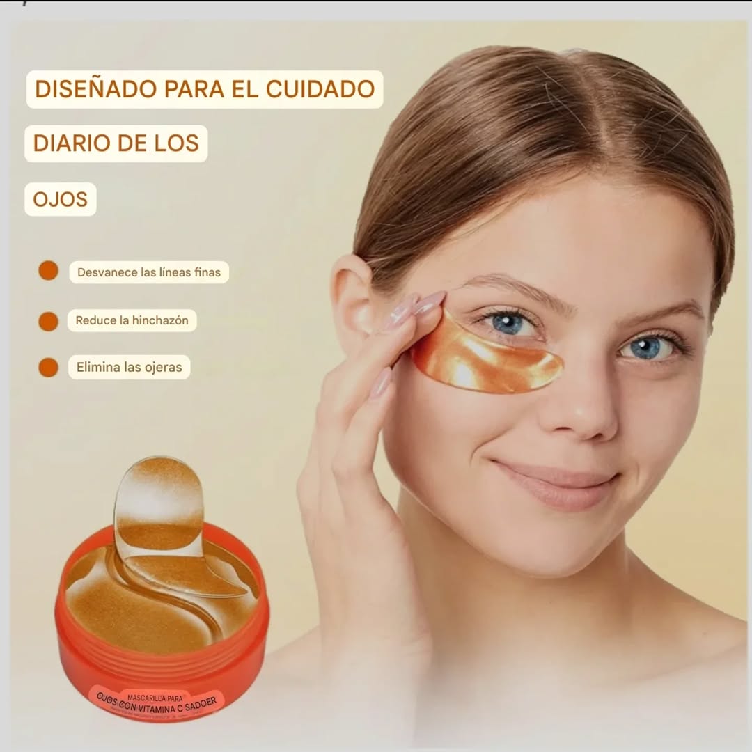 🍊 SADOER Mascarilla para reducir ojeras