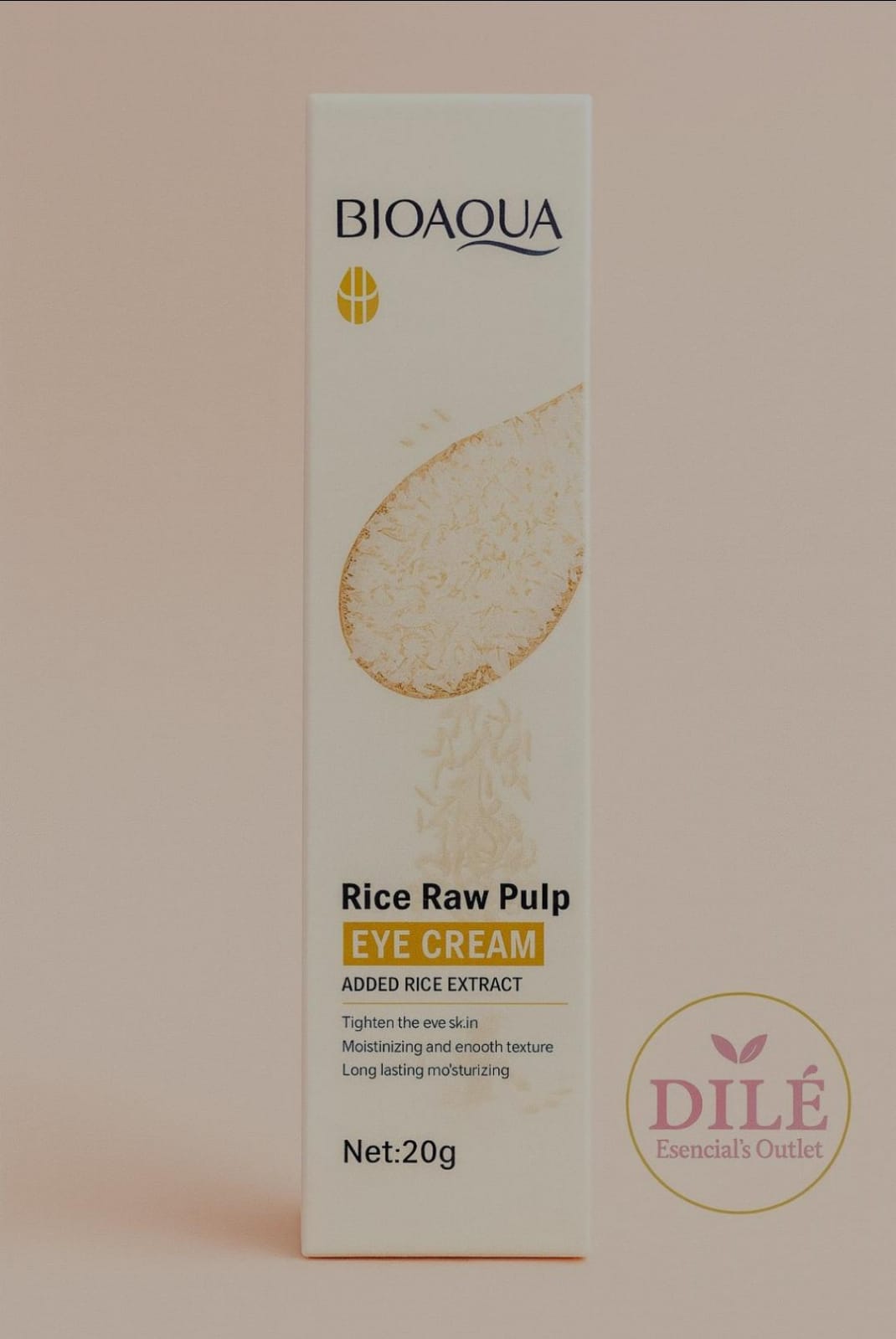 🤍 BIOAQUA Rice Contorno de Ojos