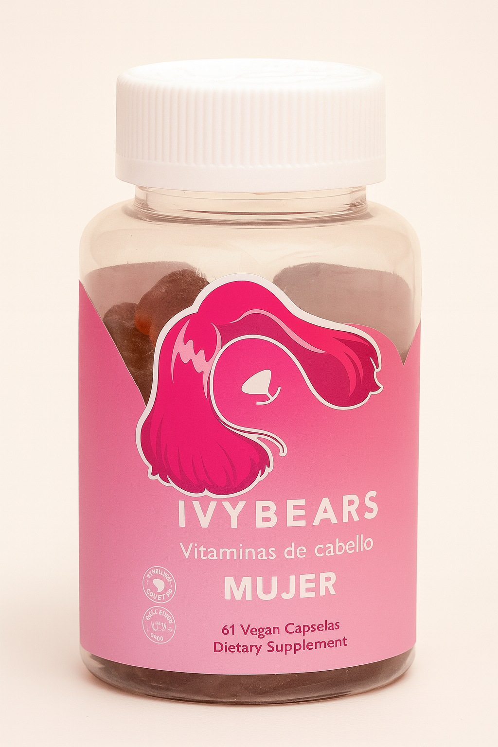 🐻 IVY BEARS – Vitaminas para el Cabello Mujer