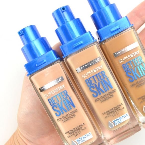 Maybelline SuperStay Better Skin – Base Líquida Transformadora