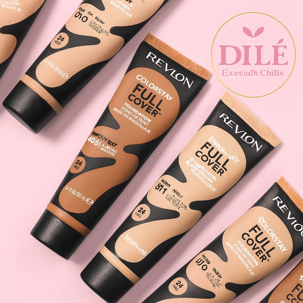 Revlon ColorStay Full Cover – Base de Maquillaje de Alta Cobertura